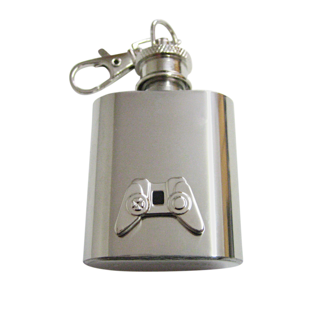 Game Controller Keychain Flask